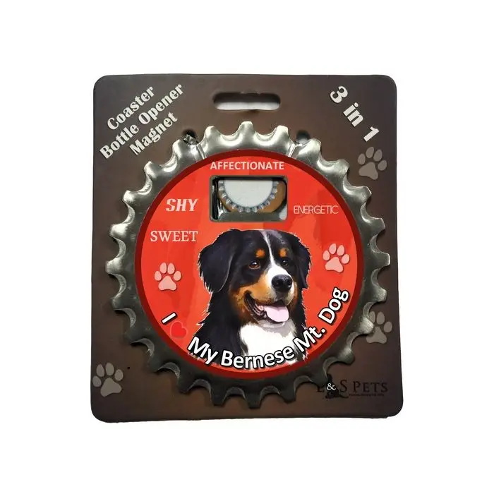Bernese Mountain Dog | 3 in 1 Magnetic Coaster