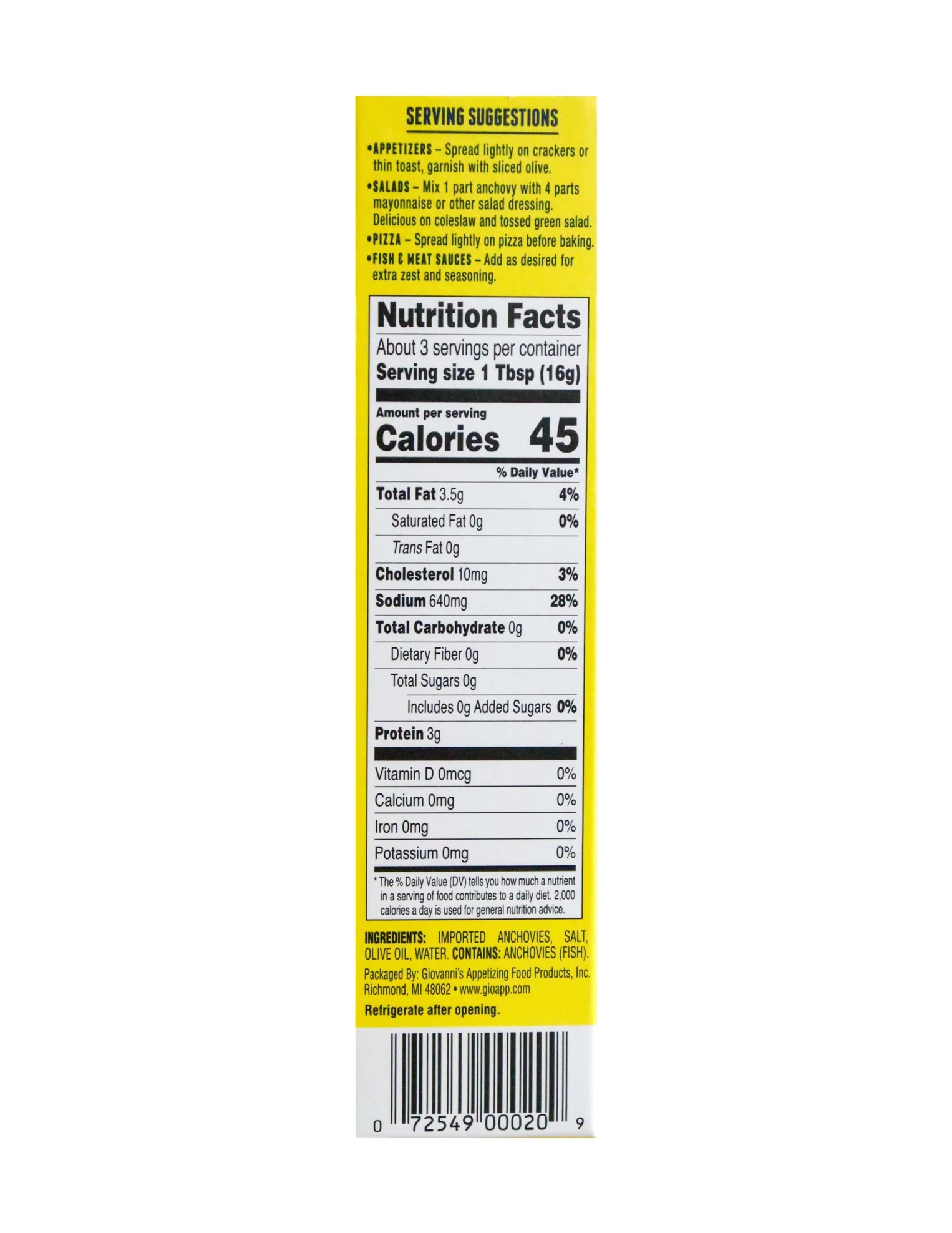Anchovy Paste - Image 2