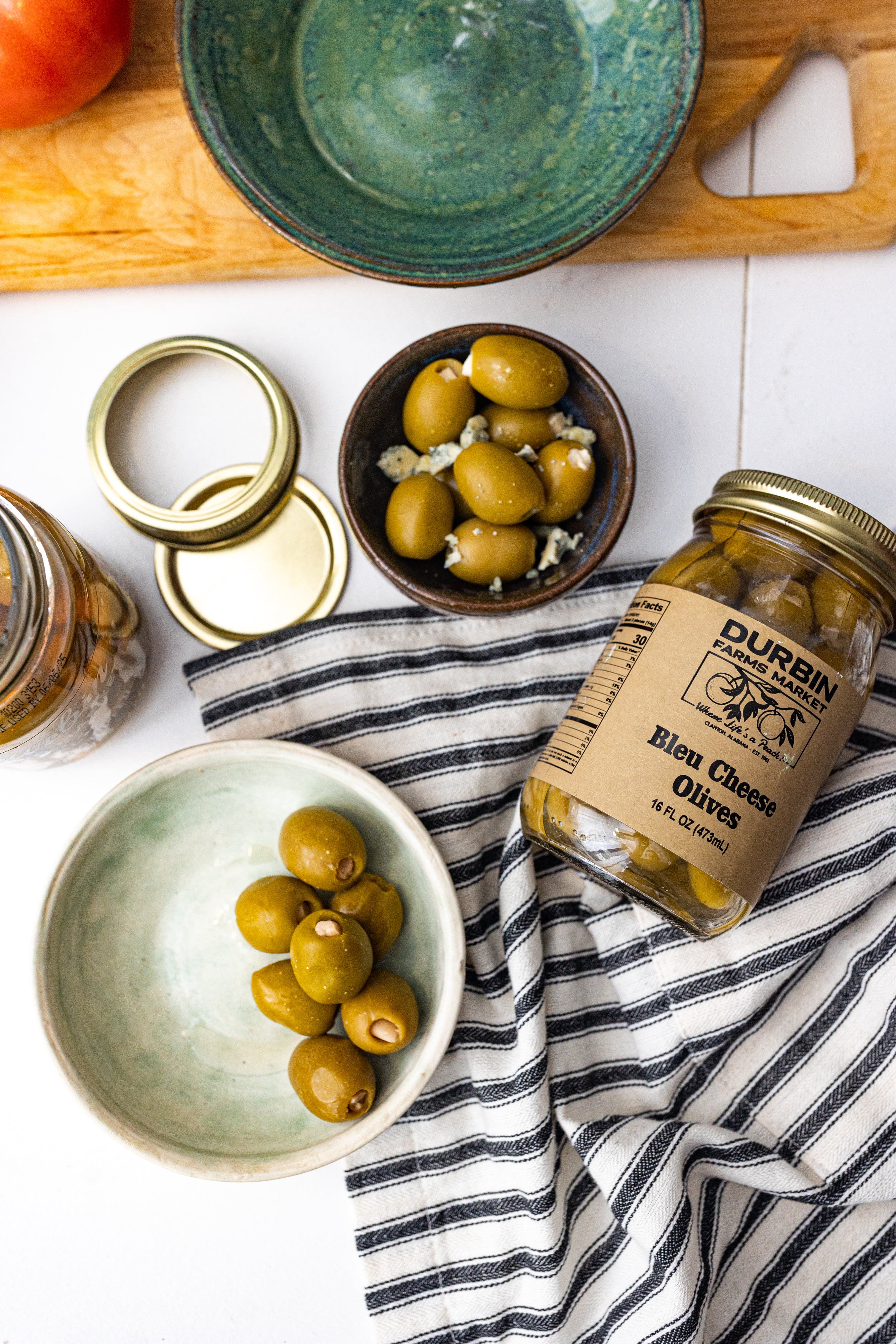 Bleu Cheese Stuffed Olives