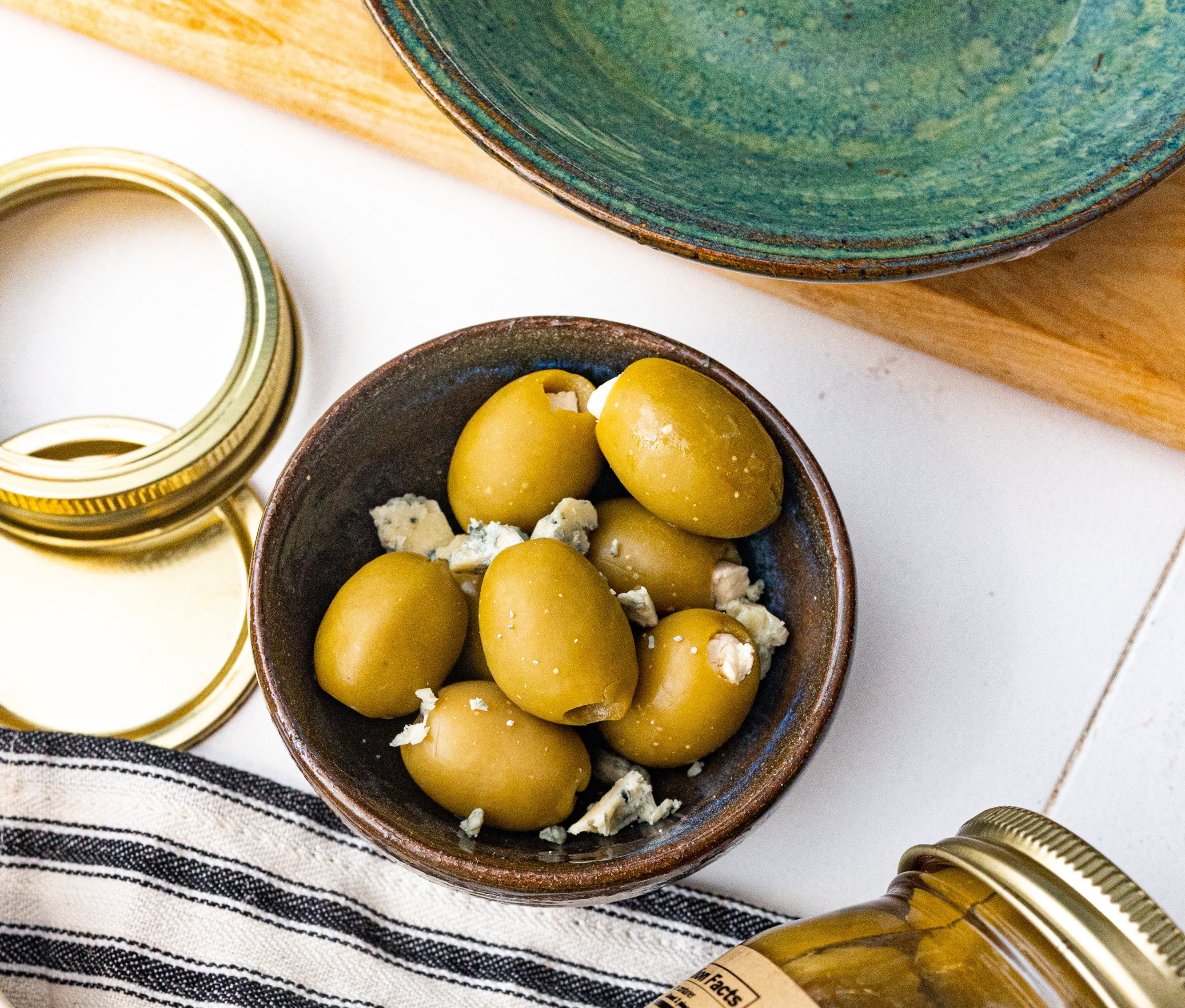 Bleu Cheese Stuffed Olives - Image 5