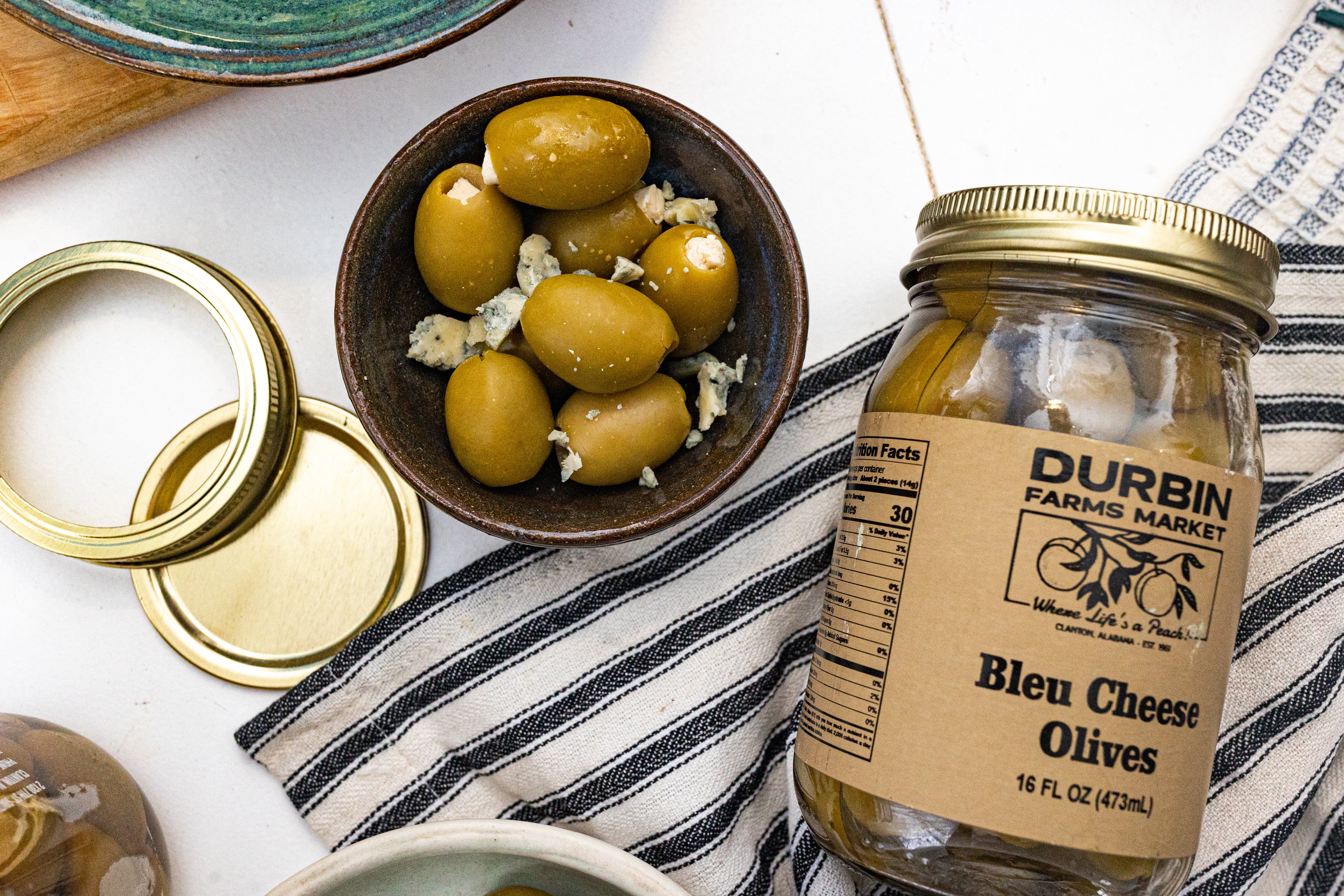 Bleu Cheese Stuffed Olives - Image 6
