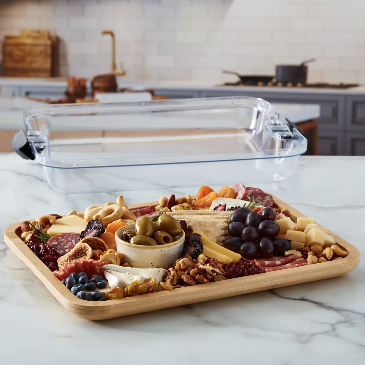 Build-A-Board Cutting Board with Compartments - Image 3