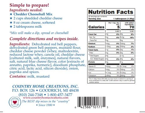 Cheddar Cheeseball Mix - Image 2