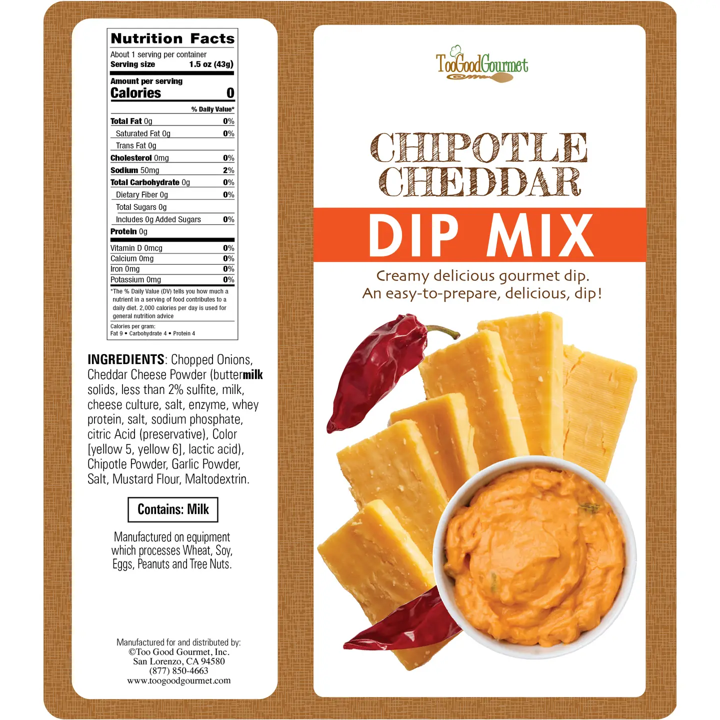 Chipotle Cheddar BBQ Dip Mix - Image 2