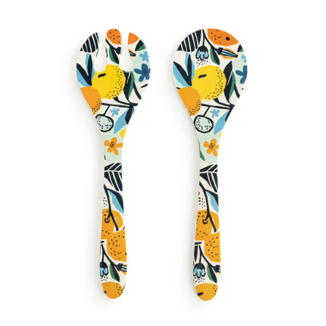 Citrus Blooms Utensil Set