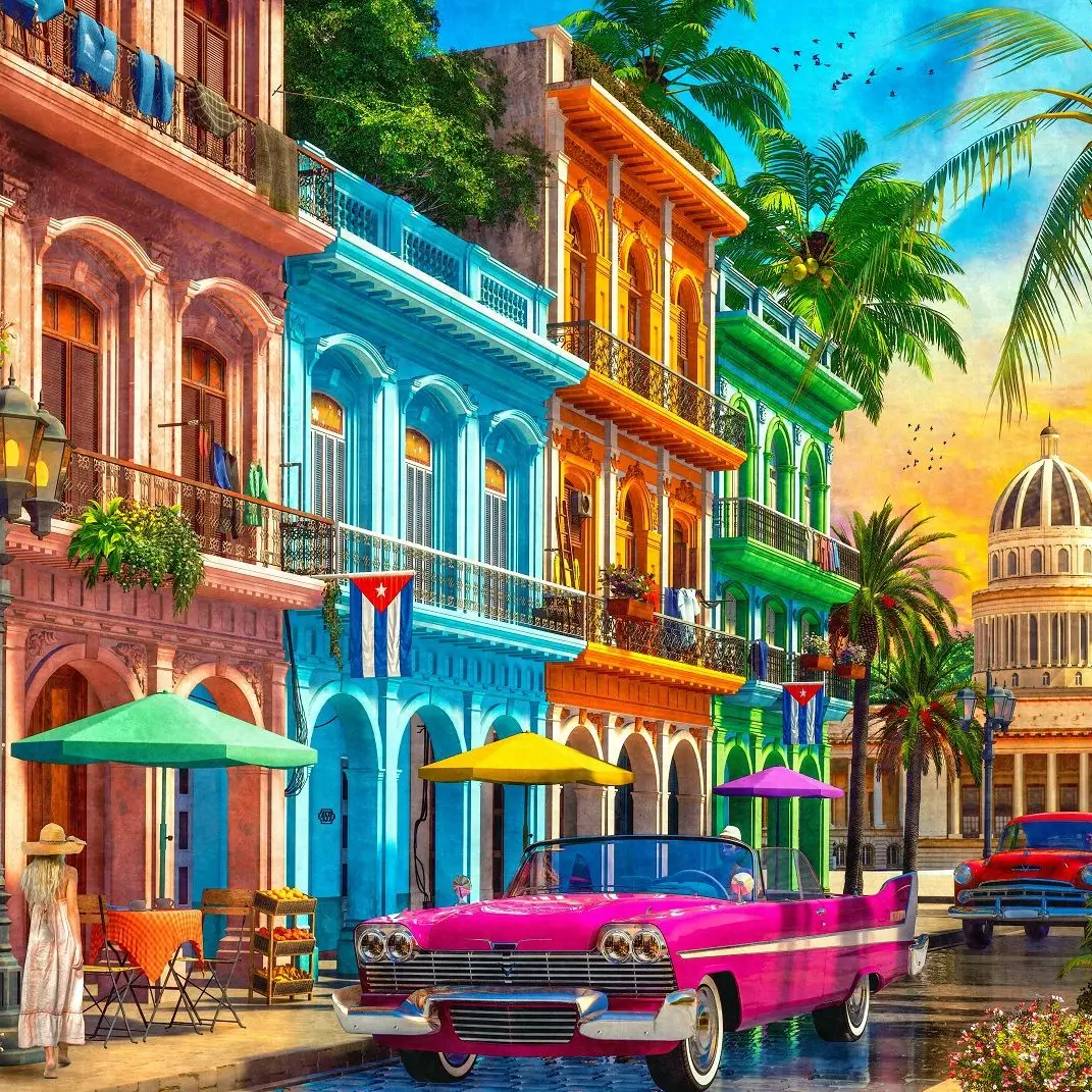 Havana Sunset Puzzle - Image 2