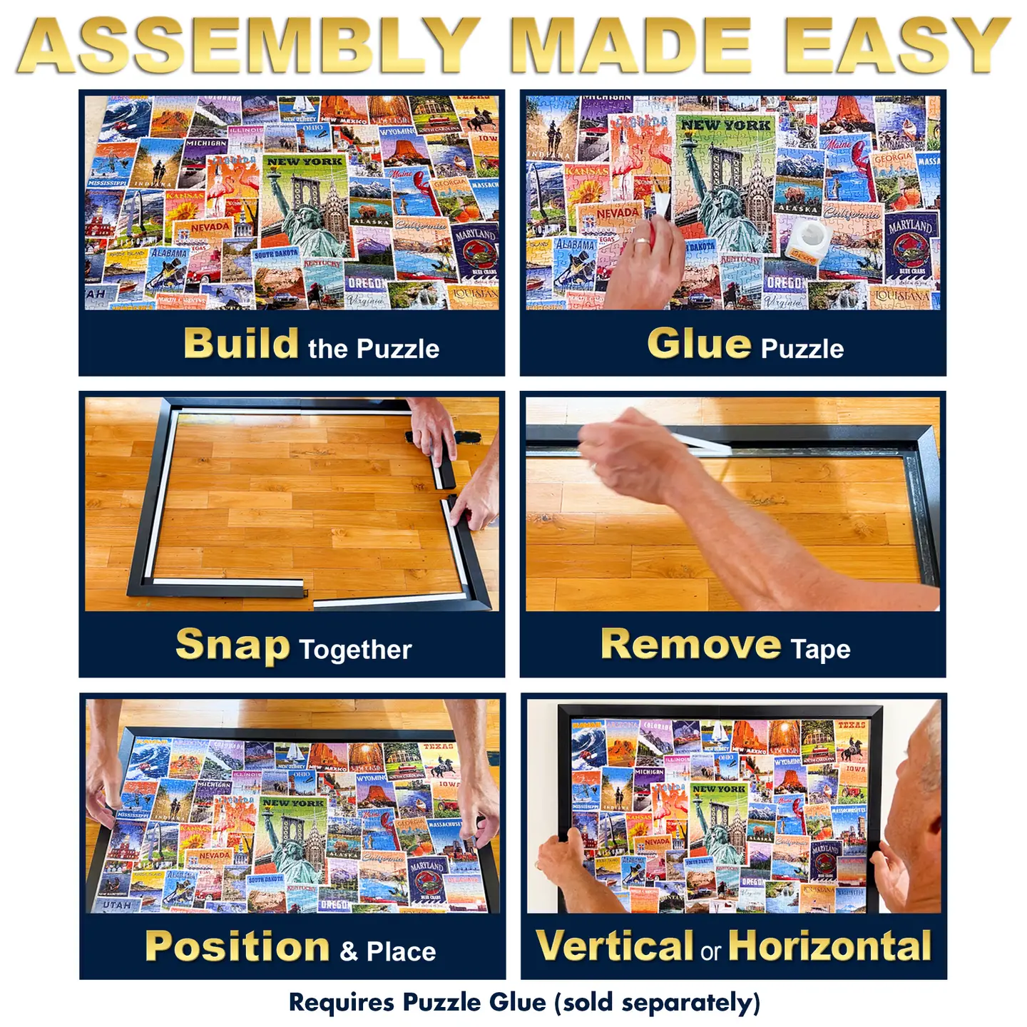 Jigsaw Puzzle Picture Frame - Image 3