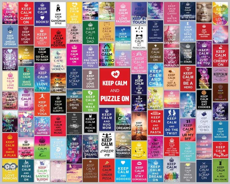 Keep Calm Puzzle - Image 2