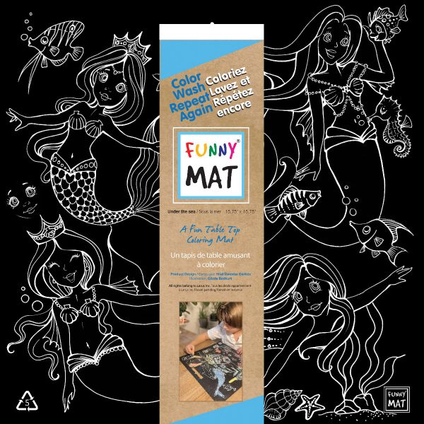 Mermaids Blackboard Mat - Image 2