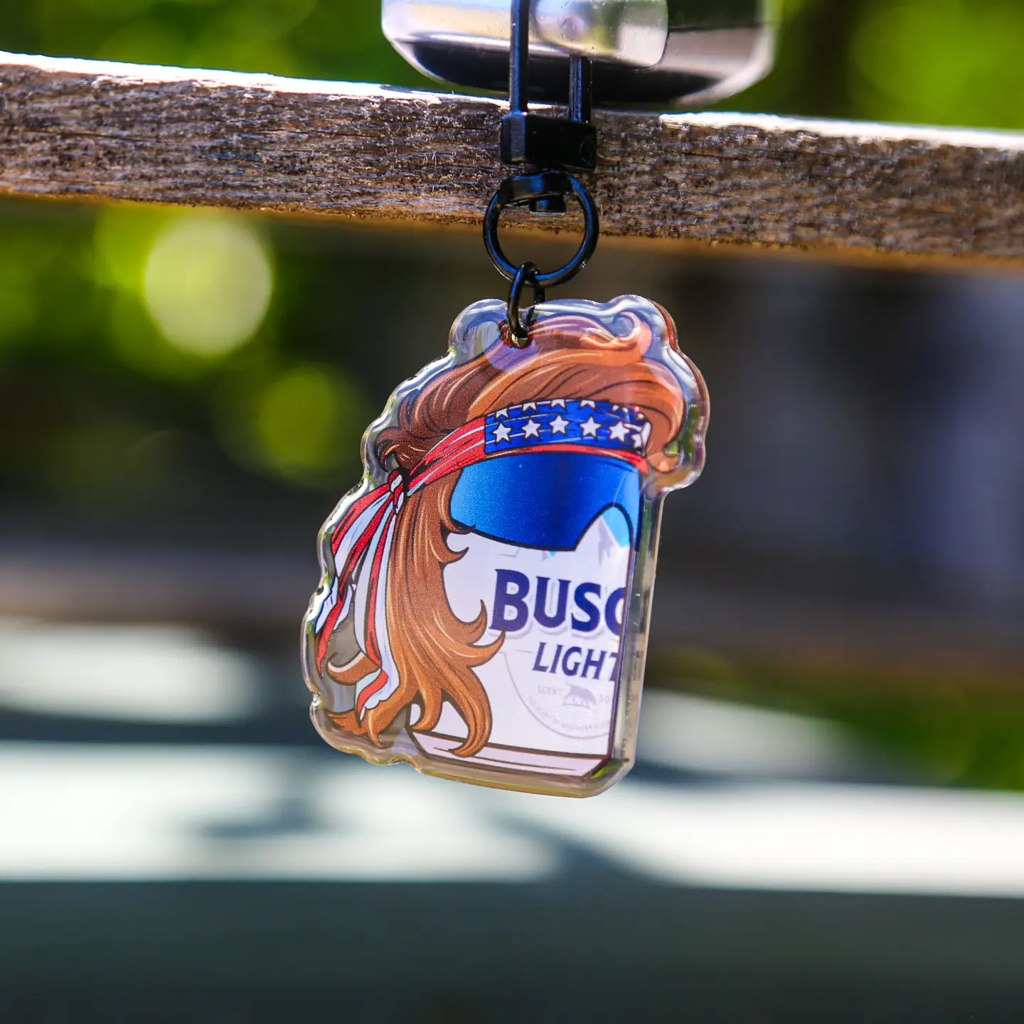 Mullet Busch Keychain