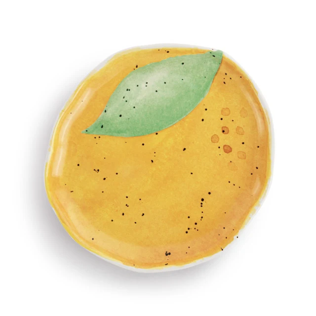 Orange Plate