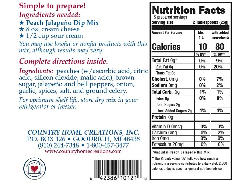 Peach Jalapeno Dip Mix - Image 3