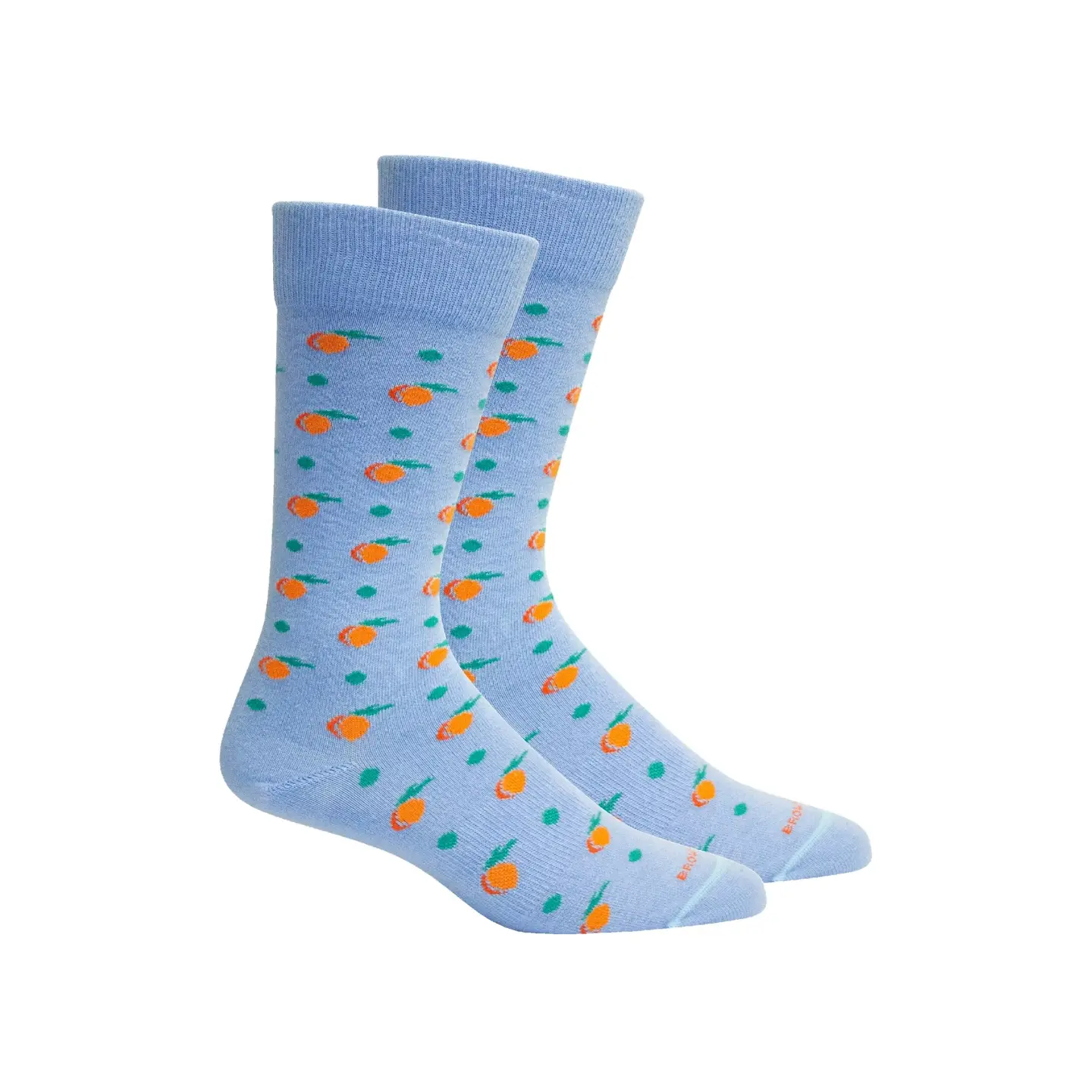 Peaches Sock | Blue