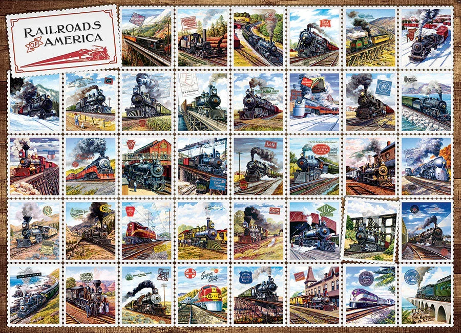 Railroads of America Puzzle - Image 2