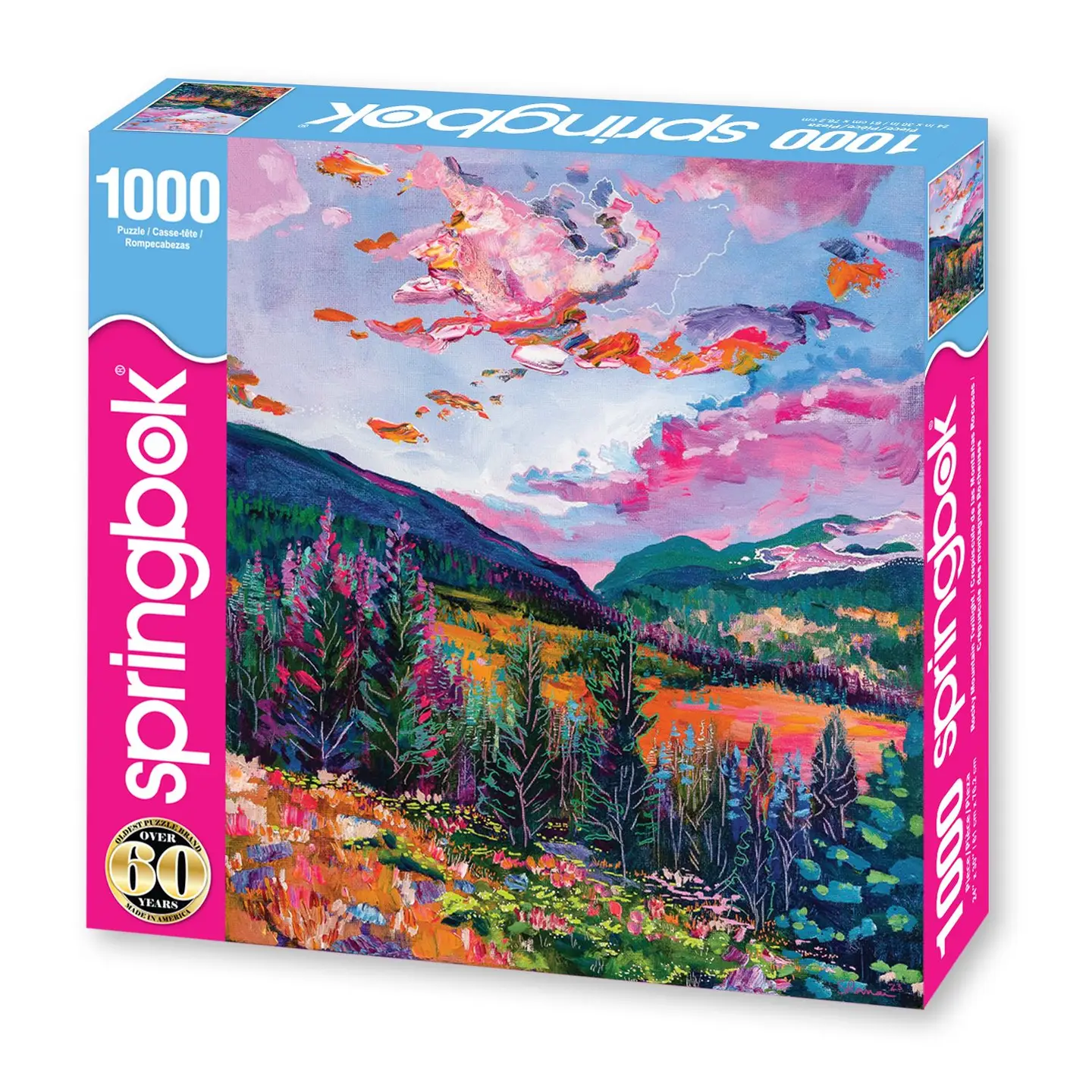 Rocky Mountain Twilight Puzzle