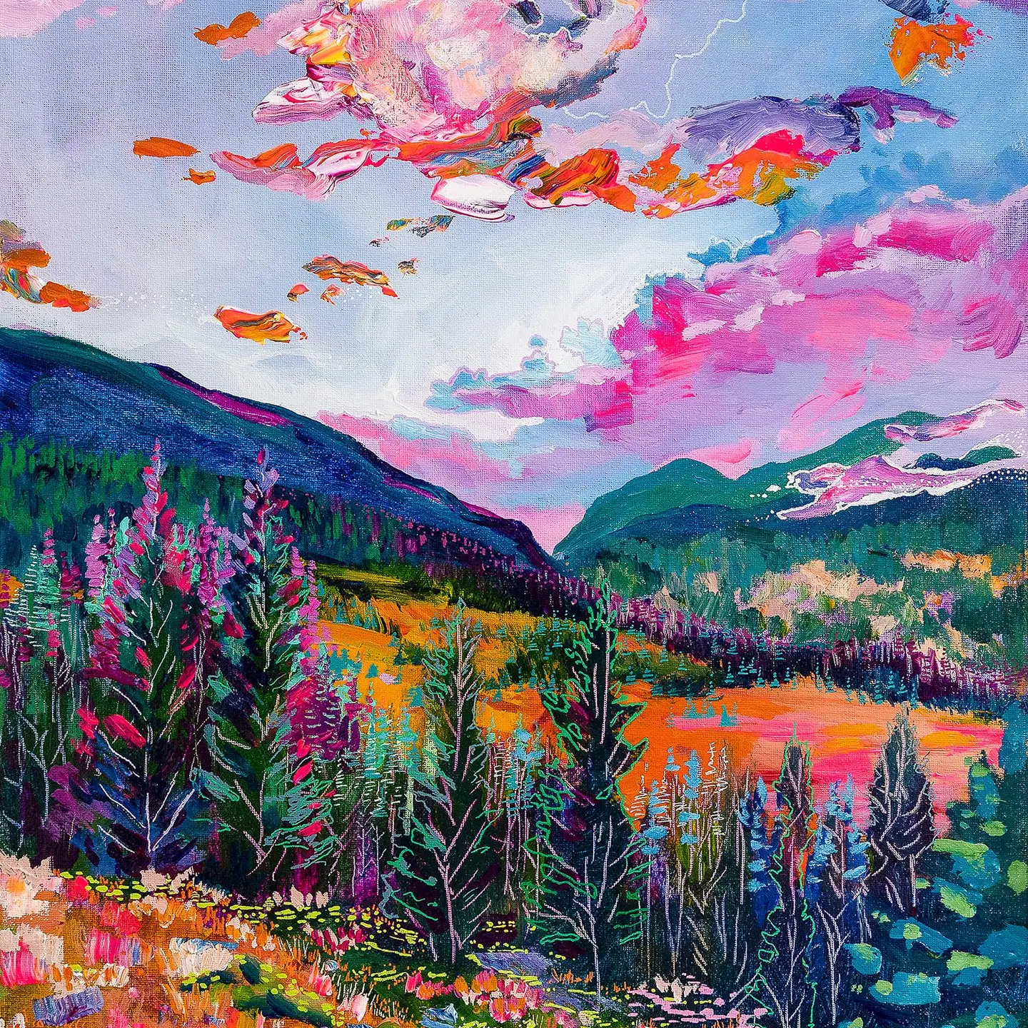 Rocky Mountain Twilight Puzzle - Image 2