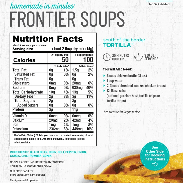 South of the Border Tortilla Soup Mix - Image 3