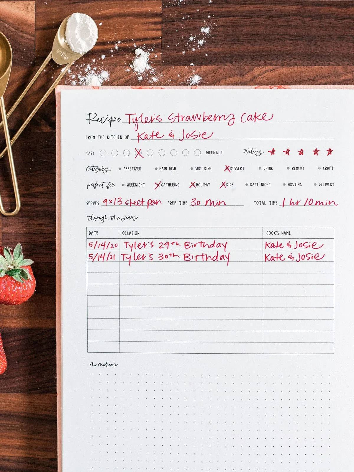Strawberry Heirloom Recipe Book - Image 2