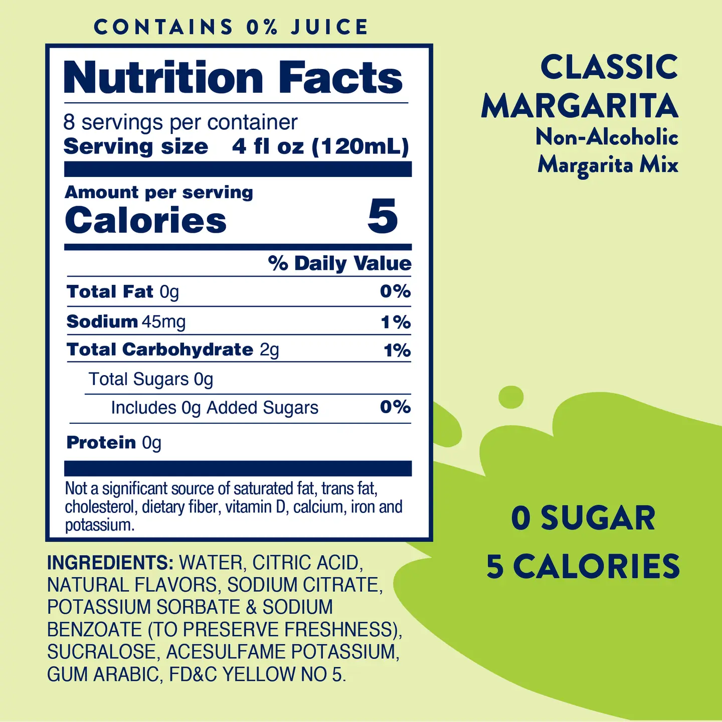 Sugar Free Margarita Mixer - Image 3