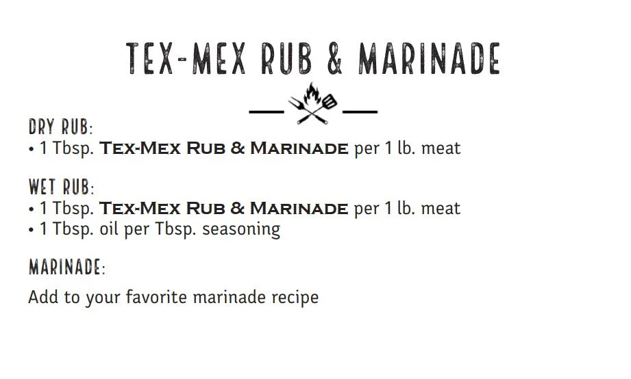 Tex Mex Rub & Marinade - Image 3